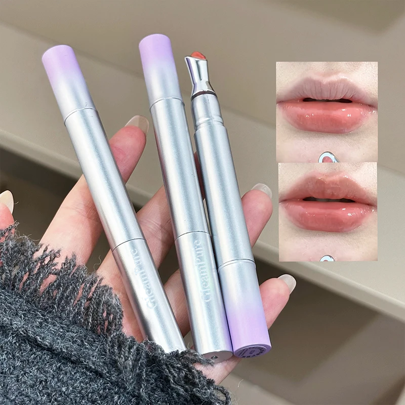 GleamPure Crystal clear mirror lip glosses is lightweight, non sticky waterproof long-lasting  and naturally glossy lip makeup