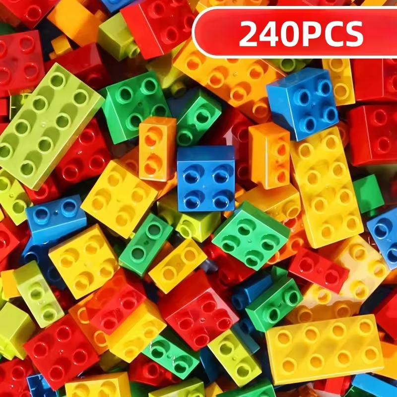 The chopshop 240pcs construction blocks Child toy Building blocks bausteine set Children toys Assembly toy Building blocks Toy building blocks