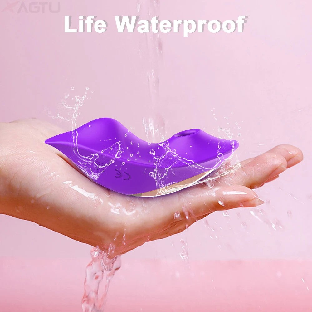 Ropetale APP Sucking Vibrator Female Bluetooth Sucker Clitoris Stimulator Adult Goods Sex Toy for Women 's Panties