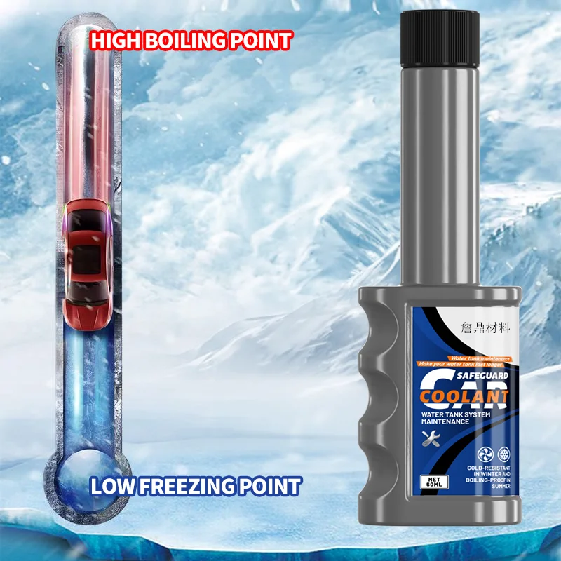 60ml Car Radiator Coolant Antifreeze Additive Anti-Rust Anti-Corrosion For All Seasons Engine Protection Coolants for vehicle engines
