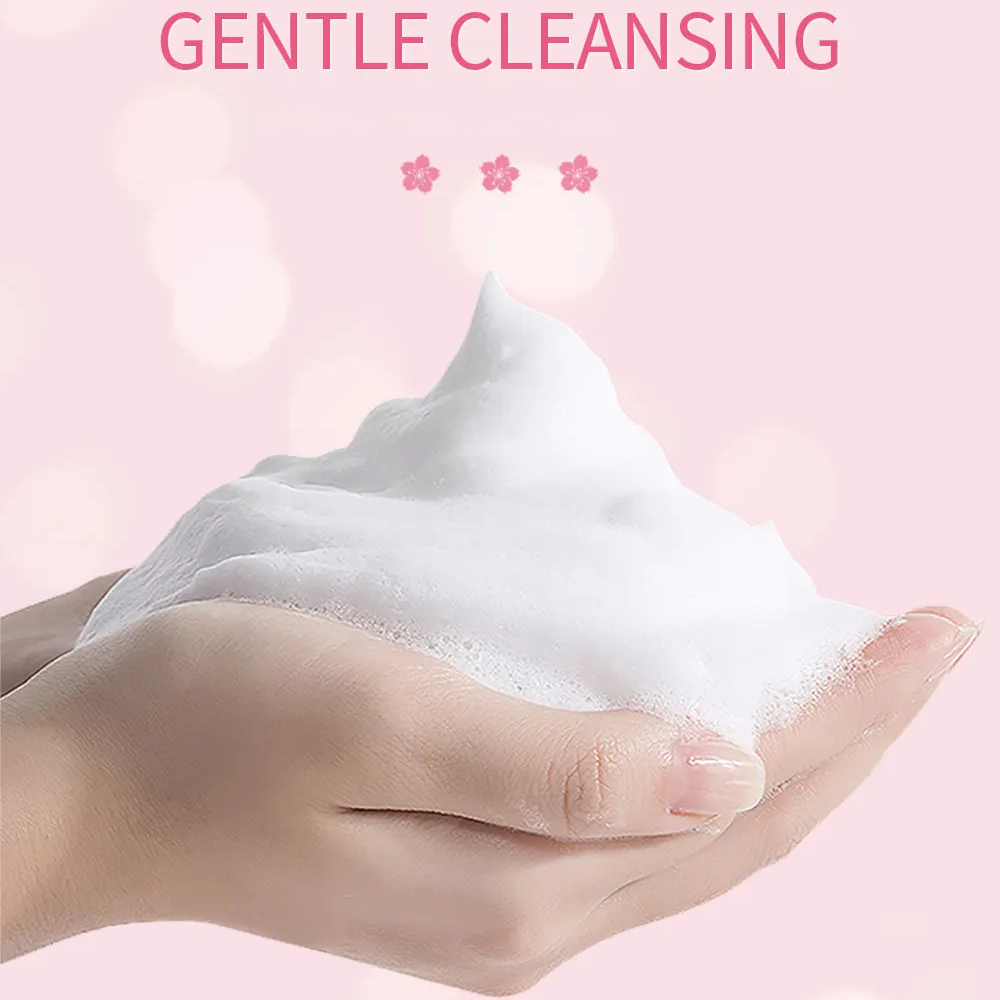 GleamPure Facial Cleanser Deep Cleansing Pores Oil Control Moisturizing Brightening Face Wash Gentle For All Skin Types 50g