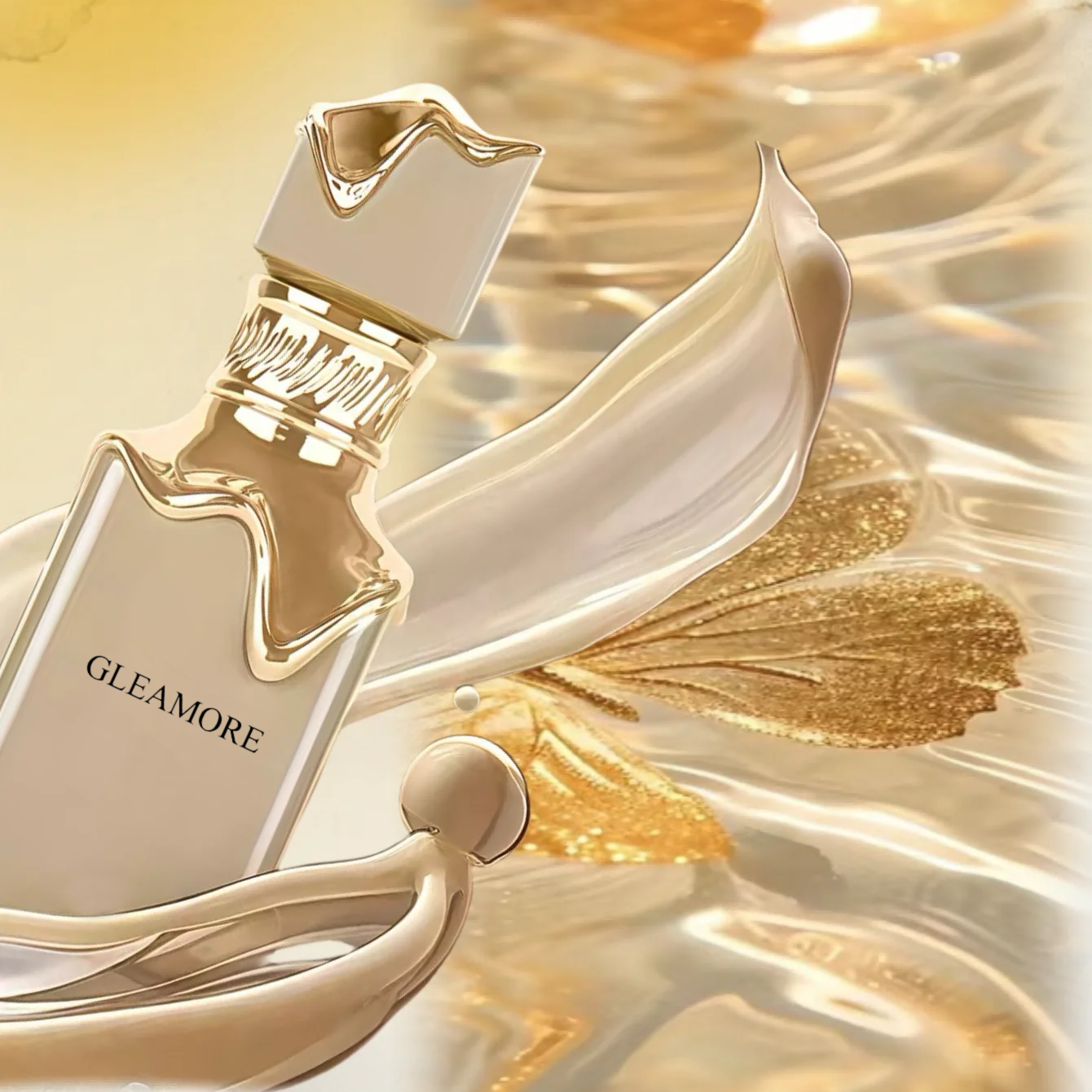 GLEAMORE Eau de Parfum 100ml – Sweet Vanilla & Musk | Long-Lasting Feminine Scent for Daily Wear or Date Night