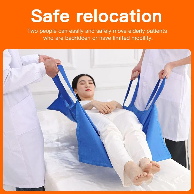 TRANSFER SHEET Household Soft Stretcher Transfer Patient moving device Nursing Shift Pad Transport Mat Elderly Bedridden Patient Turning Aid
