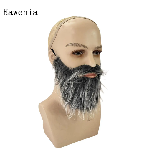 Eawenia False Beards Novelty Dress up Fake Mustache for Carnival Easter Party Supplies Funny Costume Party Fake Beard Moustache