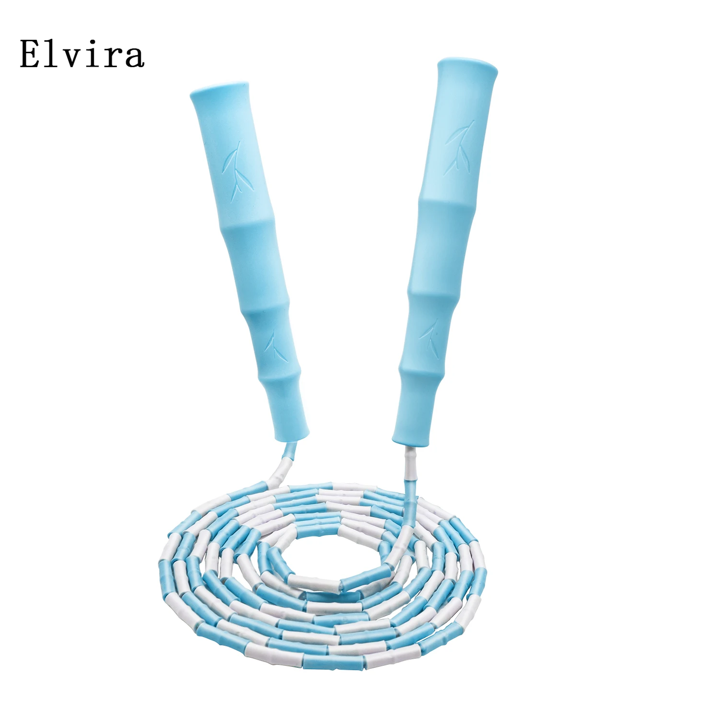 Elvira Soft Beaded Skipping Rope Plastic Segmented Jump Rope Indoor And Outdoor Sports Skipping Rope For Fitness Training