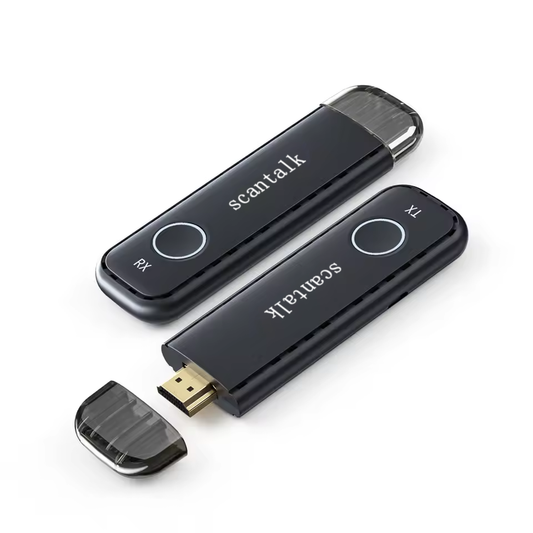 scantalk 50m Wireless HDMI Transmitter Receiver 1080P Image Video Transceiver Extender Kit for Laptop TV Projector Monitor