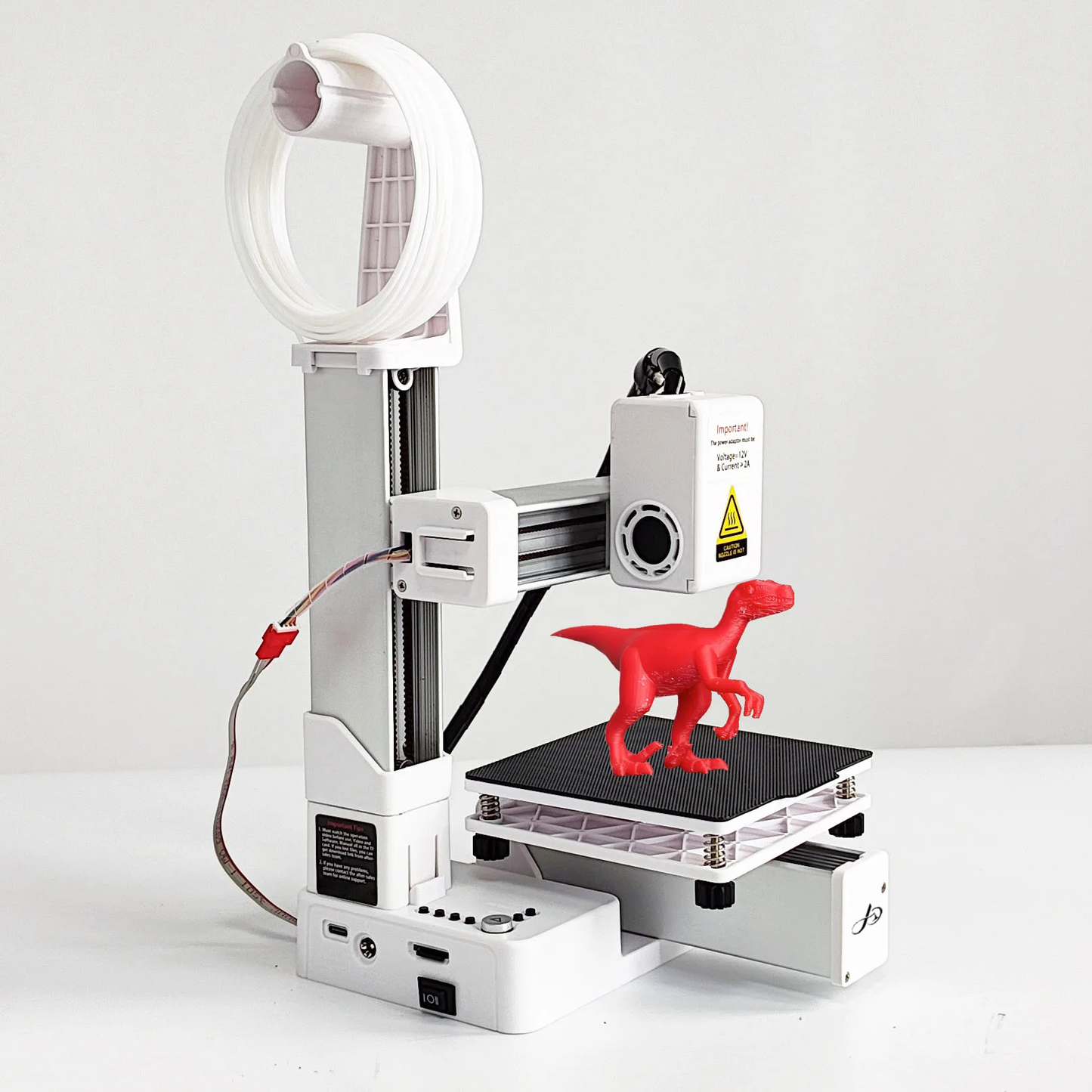 3D Printer Entry Level Compatible with PLA TPU 1.75mm Filament include Power Adaptor