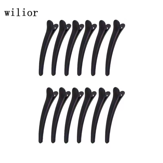 wilior Plastic Hair Clips Hairpin Accessories Plus Size 8CM Fish Beak Clip Hair and Duck Beak Clip Hairpin Hair Tools Hair barrettes