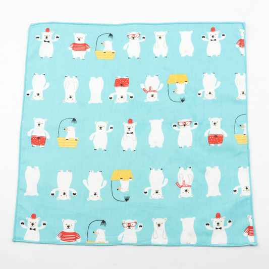 KEOAHE Handkerchiefs Scarves Vintage Cotton Hankies Men's Pocket Square Children