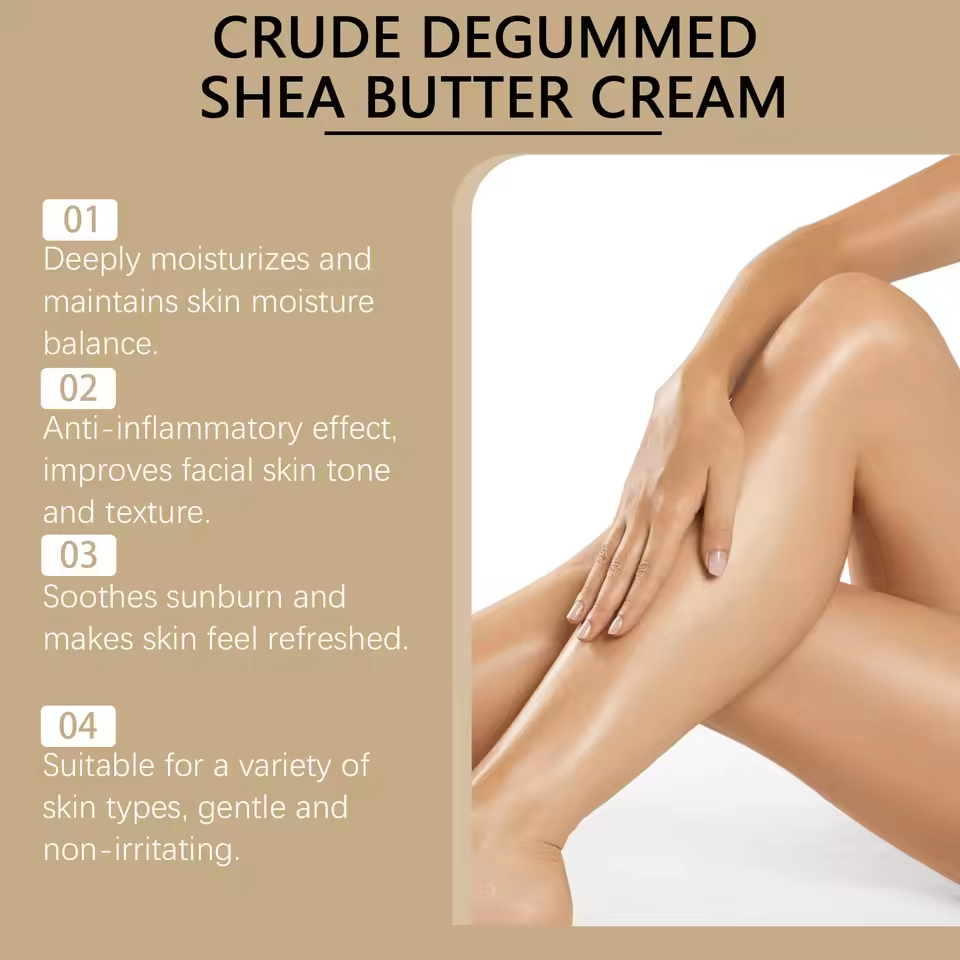 GLEAMORE Pure Shea Butter Cream Relieve Redness Face Body Lotion Deep Moisturizing Soften Smoothing Balm Natural Nourishing Dry Skin Care skin lotion