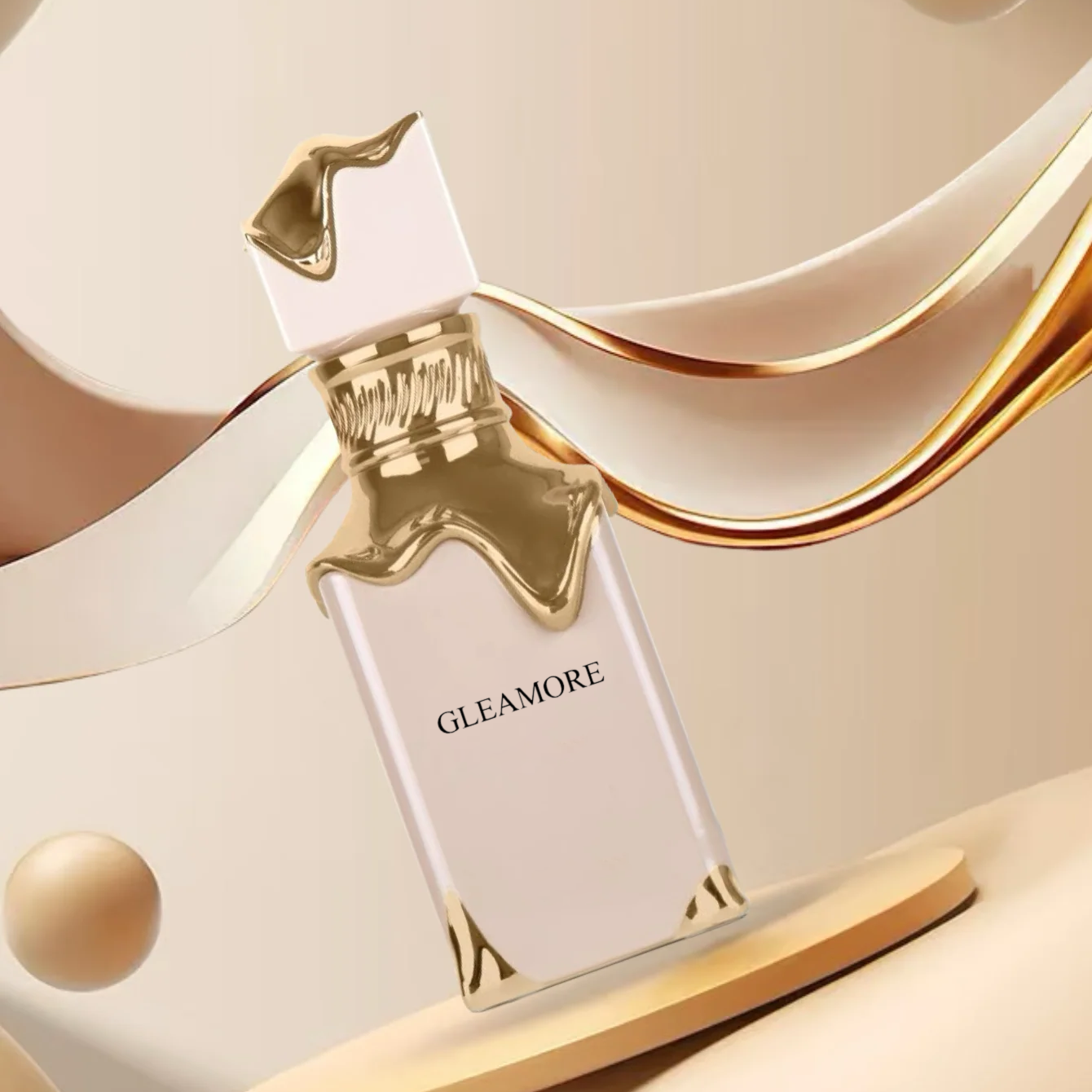 GLEAMORE Eau de Parfum 100ml – Sweet Vanilla & Musk | Long-Lasting Feminine Scent for Daily Wear or Date Night