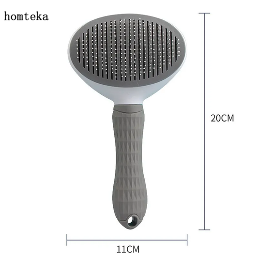 homteka Pet Dog Hair Brush Cat Comb Pet Hair Remover Brush for Dogs Cats Puppy Kitten Grooming Tools Dogs Accessories Pet Supplies Pet brushes