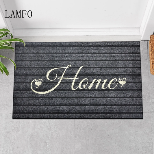 LAMFO Seven-Stripe High-Quality Doors Door-Rubbing Feet Scraping Mud Floor Mats Door mats Water-Absorbing Non-Slip Carpet
