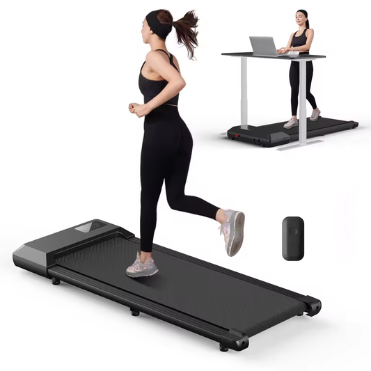 zoogo 300lbs Treadmill for Home 2.5HP Treadmills Walking Pad LCD Digital Data Display 2in1 Walking Running Fitness Exercise Machine