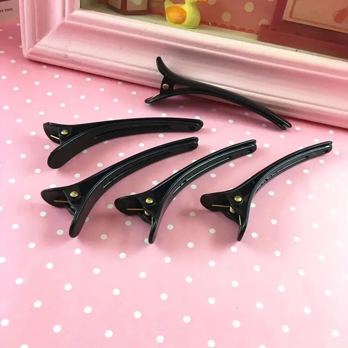 wilior Plastic Hair Clips Hairpin Accessories Plus Size 8CM Fish Beak Clip Hair and Duck Beak Clip Hairpin Hair Tools Hair barrettes