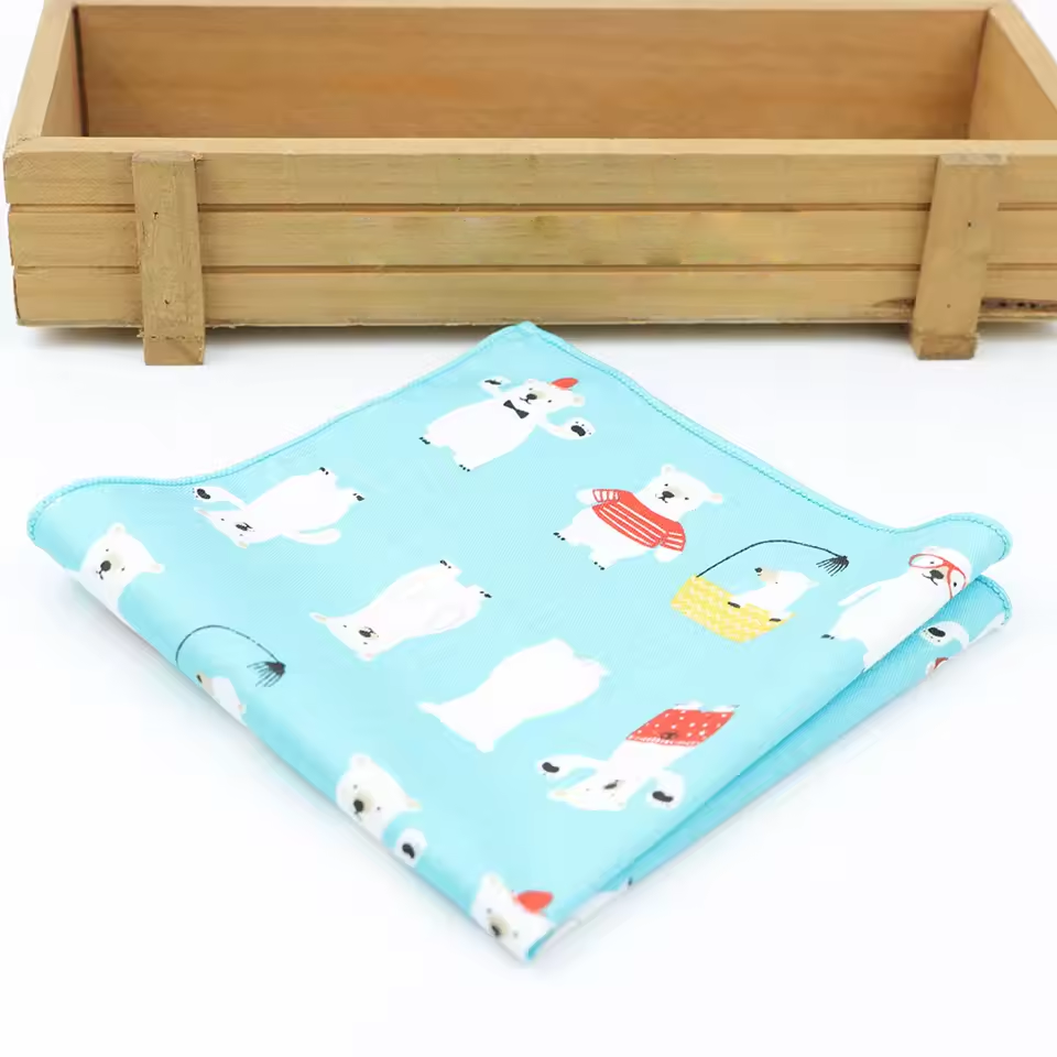 KEOAHE Handkerchiefs Scarves Vintage Cotton Hankies Men's Pocket Square Children