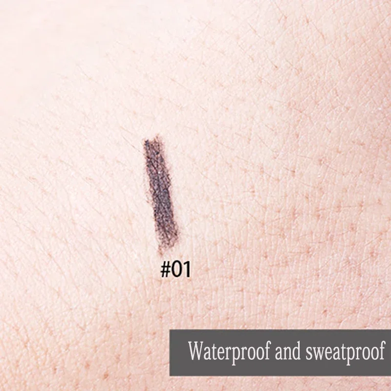 GLEAMORE Black Eyeliner Pencils Professional Makeup Eyebrow Pencil Waterproof Lasting Smooth Pen Beauty Tool Accessories Cosmetic Pencils